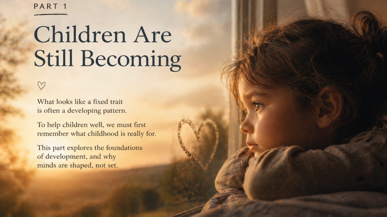 Part 1 — Reclaiming Childhood